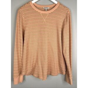 Toad&Co Foothill Crew Waffle Knit Top Thermal Layering Casual Women XL